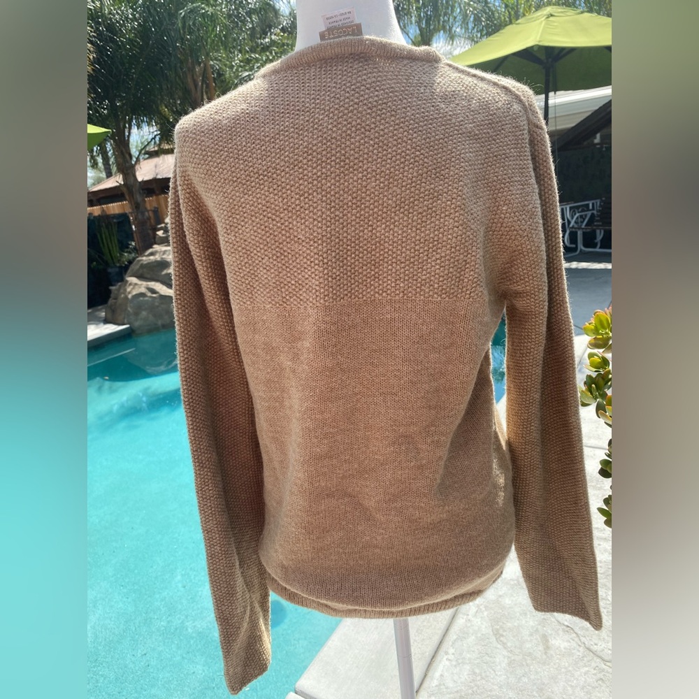 Lacoste Cozy Brown Knit Sweater